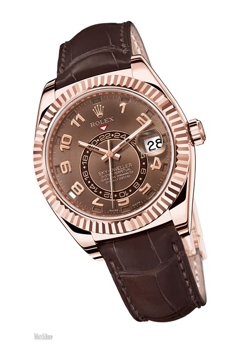 Rolex rose gold skydweller